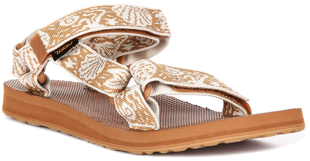 Teva Original Universal In Beige Brown For Women