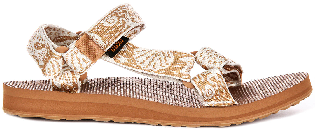 Teva Original Universal In Beige Brown For Women