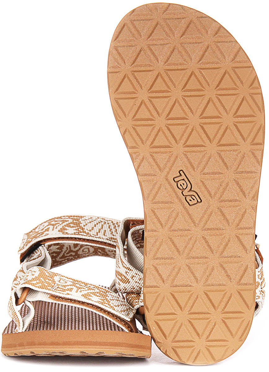 Teva Original Universal In Beige Brown For Women