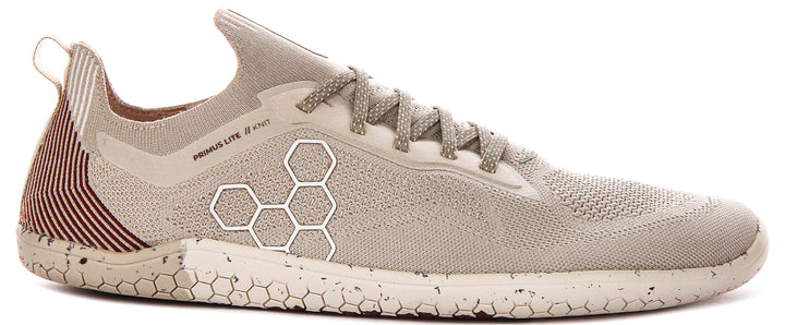Vivobarefoot Primus Lite Knt In Birch For Men