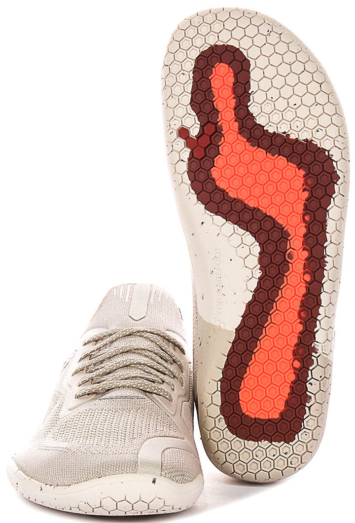 Vivobarefoot Primus Lite Knt In Birch For Men