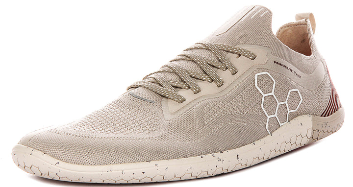 Vivobarefoot Primus Lite Knt In Birch For Men