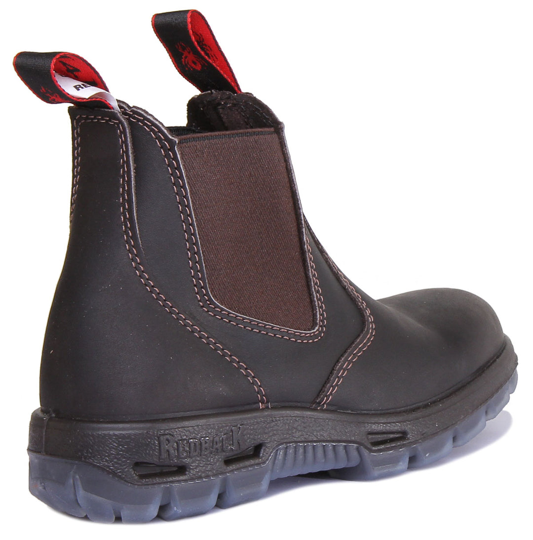 Red Back Ubok In Black For Men