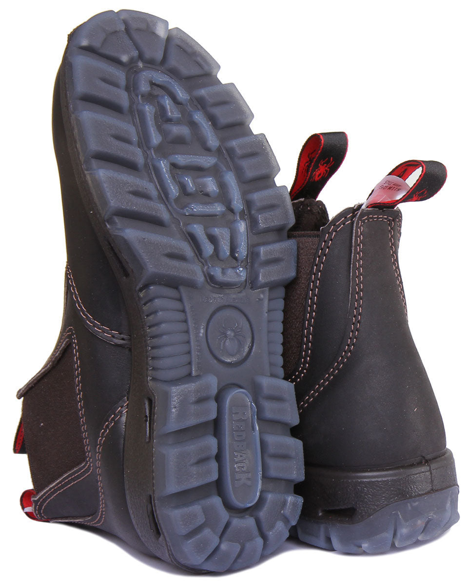 Red Back Ubok In Black For Men
