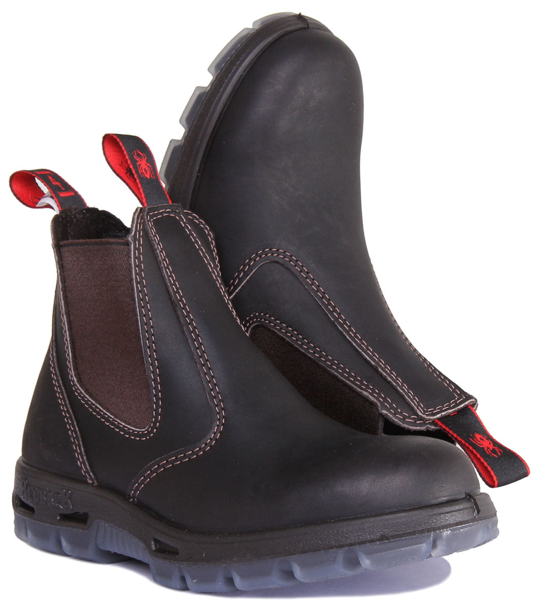 Red Back Ubok In Black For Men