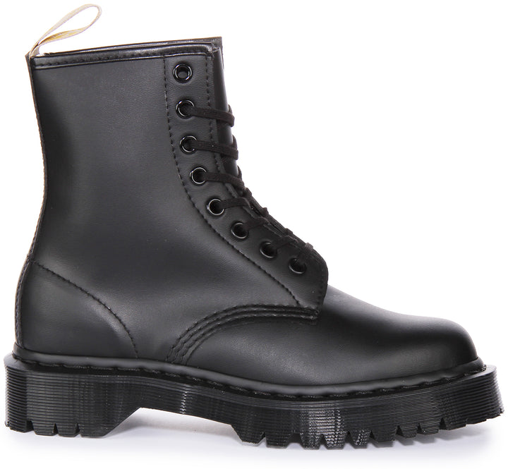 Dr Martens 1460 Bex Mono Bota con cordones vegana Felix Rub Off para en negro