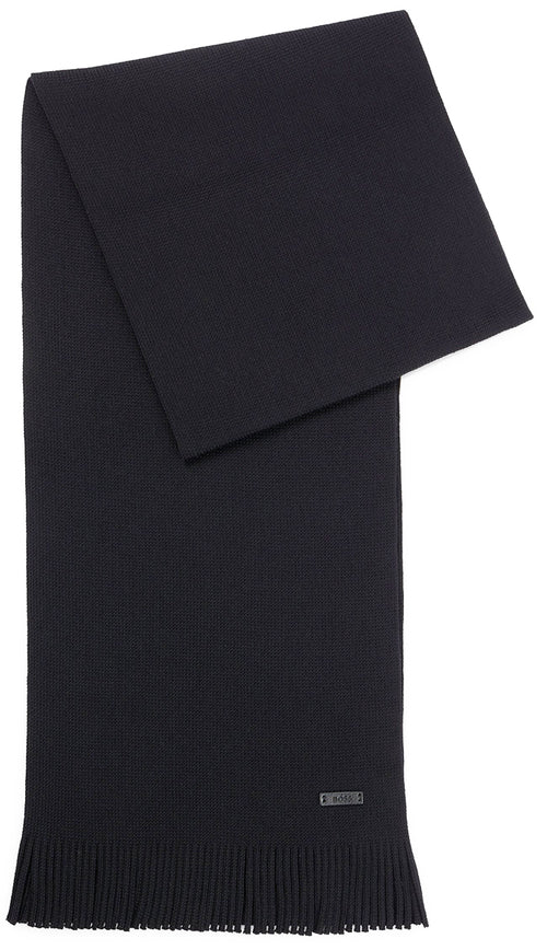 Boss Albas Scarf In Black For Men