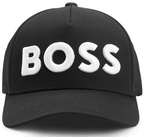 Boss Sevile Boss 6 In Black | Hugo Boss Casual Cotton Cap – 4feetshoes