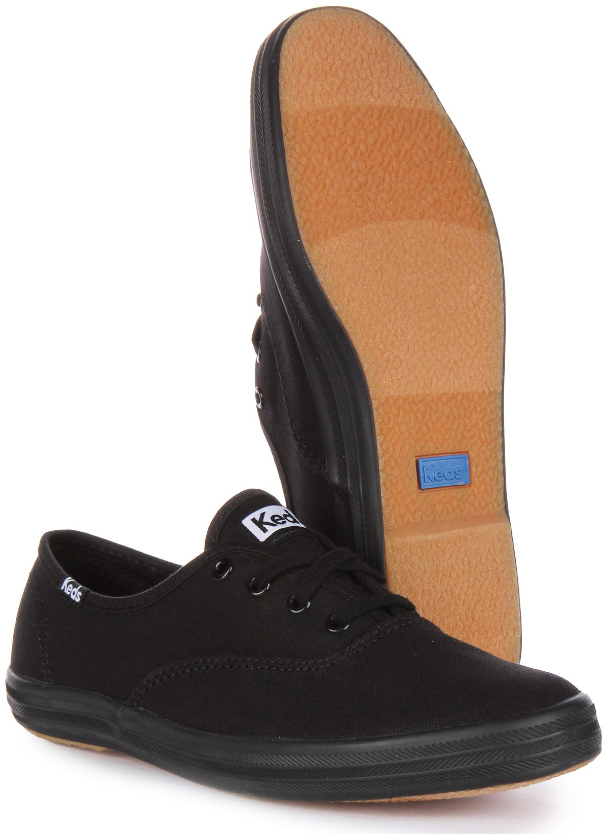 Keds champion store black leather