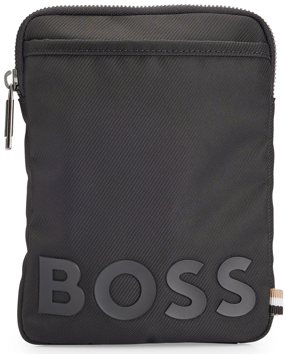 Boss Catch 2.0DS Phone H Borsa a tracolla in poliestere da uomo in nero