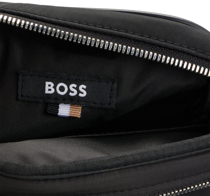 Boss Lennon NS Zip Herren Polyester Kreuztasche Schwarz