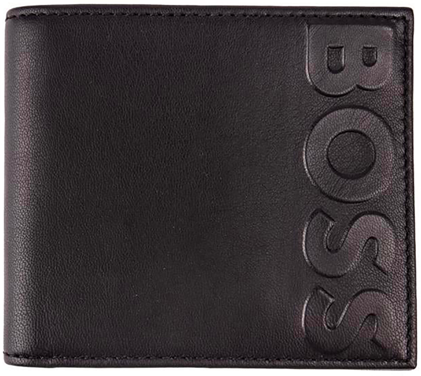 BOSS BIG 8 TIPLADOR DE CARALES NEGRO Billetera de multiples usos para hombres Hugo Boss 4feetshoes