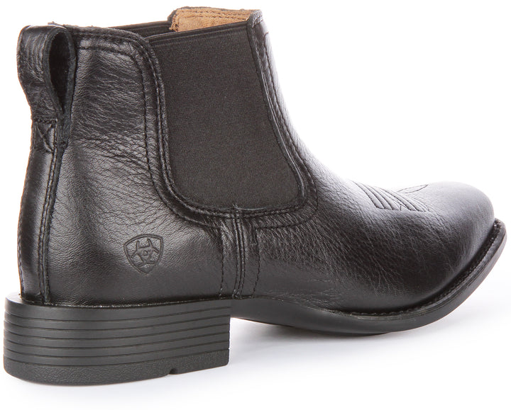 Ariat Booker Ultra Chelsea In Black For Men