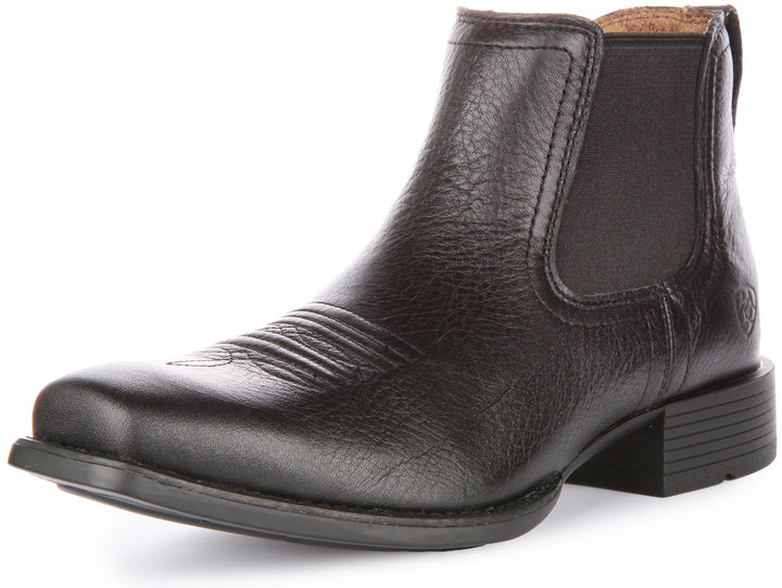 Ariat Booker Ultra Chelsea In Black For Men