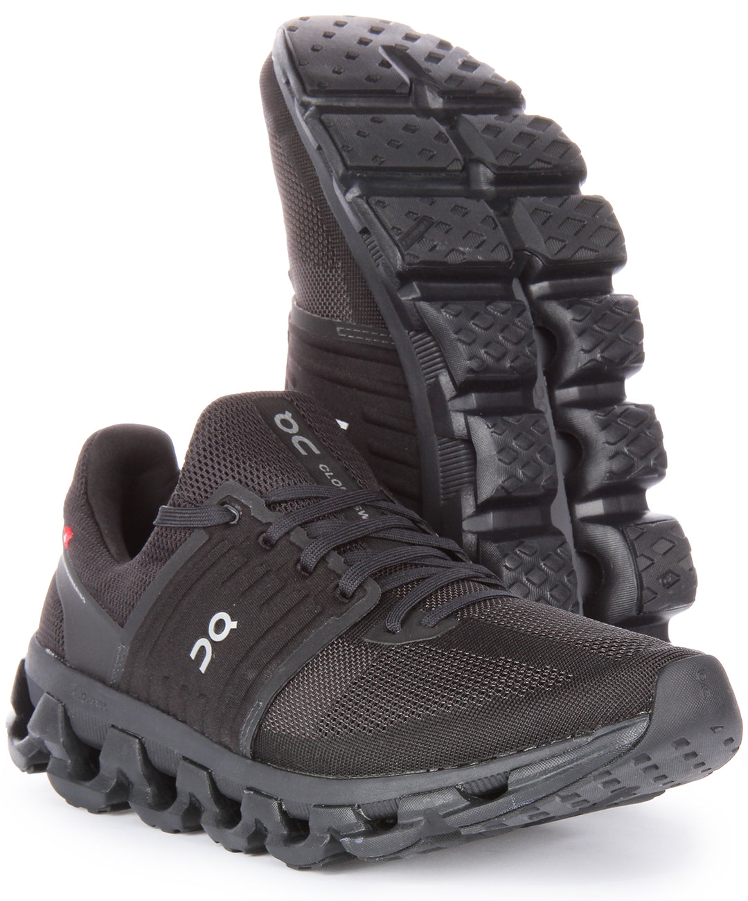 On Running Cloudswift 3 AD Zapatillas con cordones de malla de doble densidad CloudTec para mujer en negro