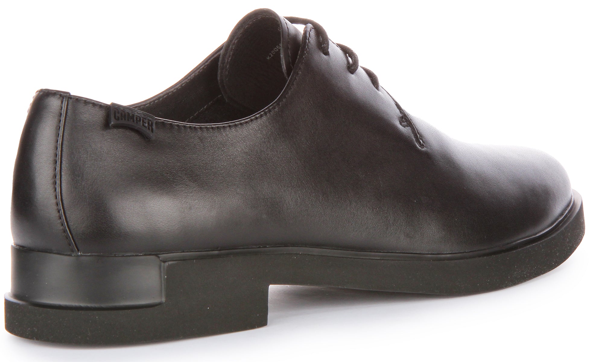 Camper Iman In Black | Lace Up Smart Oxford Leather Shoe – 4feetshoes