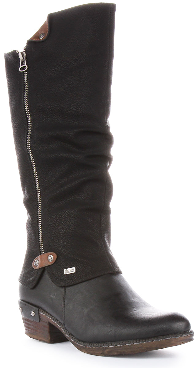 Rieker 93655-00 In Black For Women