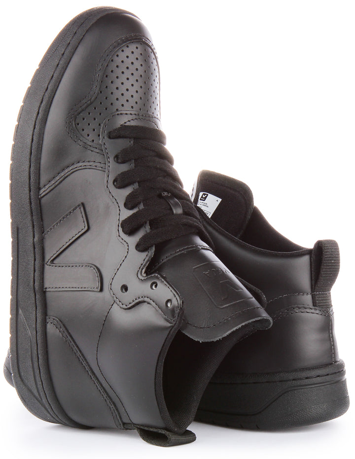 Veja V-15 Leather In Black For Women