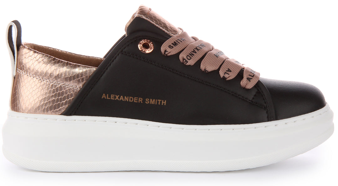 Alexander Smith Eco Wembly In Black Rose For Women Vegan