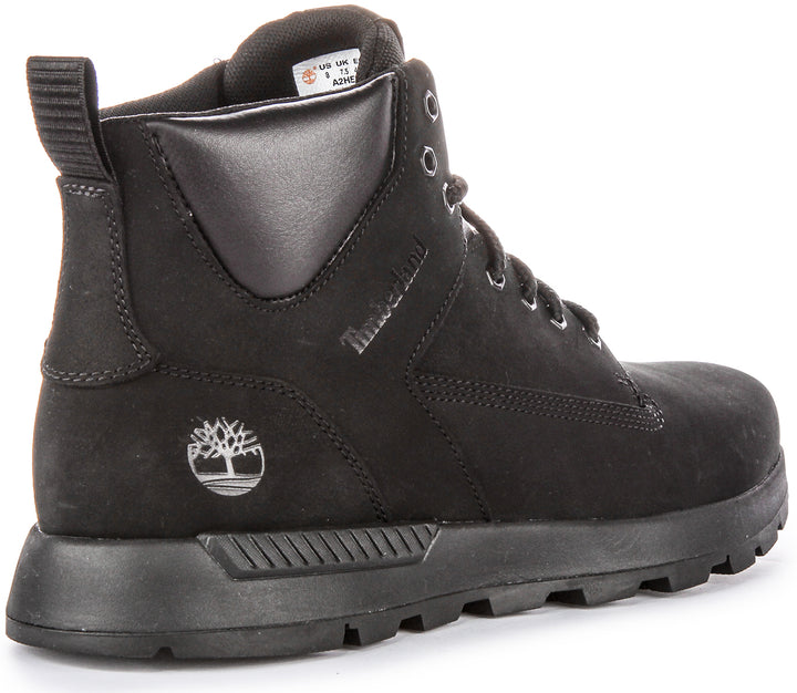 Timberland Killington Trekker Bottes chukka en cuir à lacets pour hommes en noir