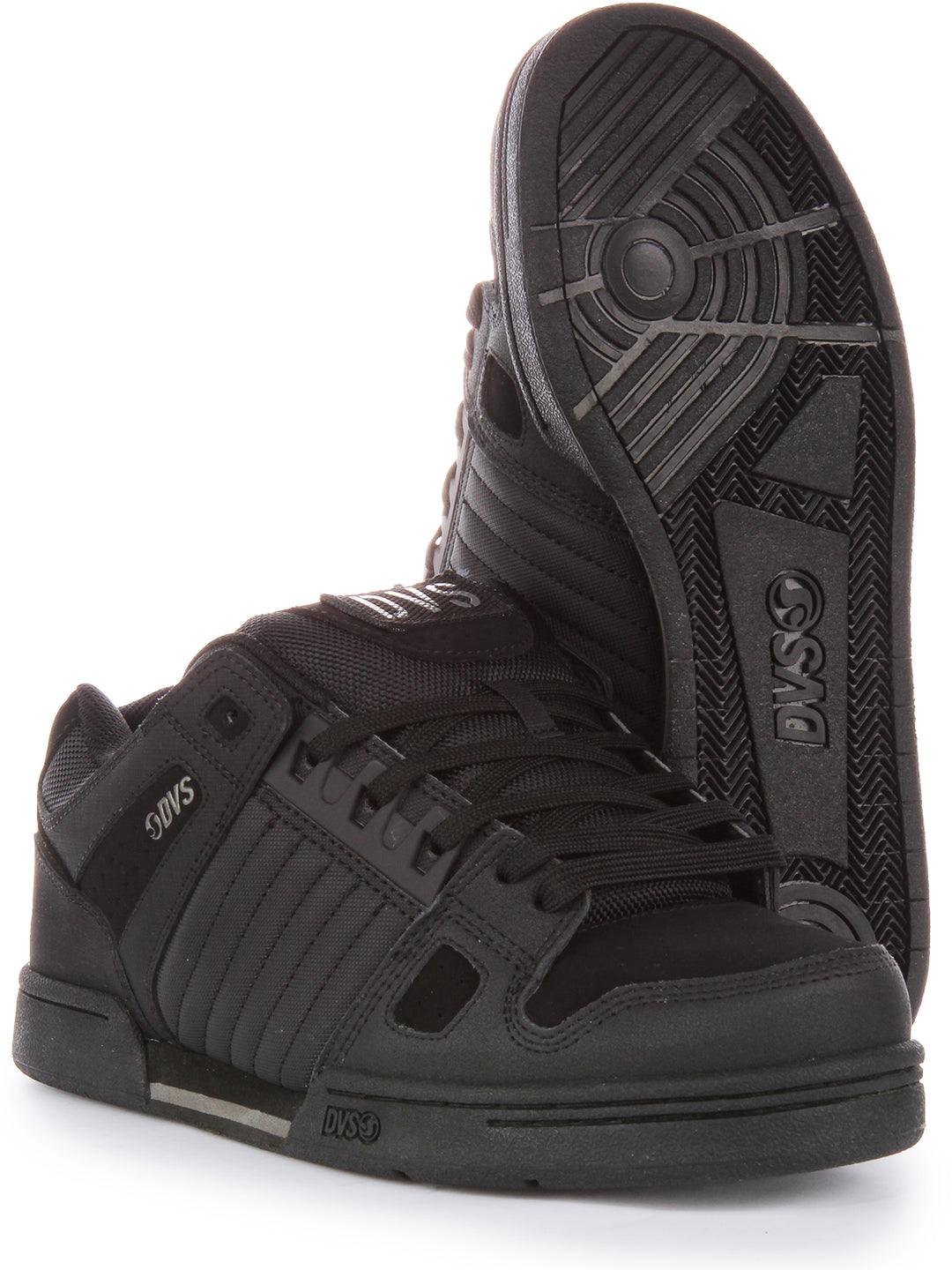 DVS Celsius Zapatillas de skate con cordones para hombre en negro