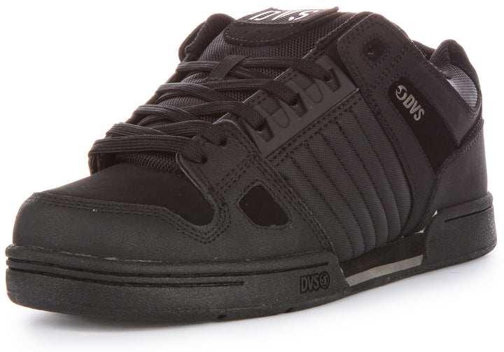 DVS Celsius Zapatillas de skate con cordones para hombre en negro