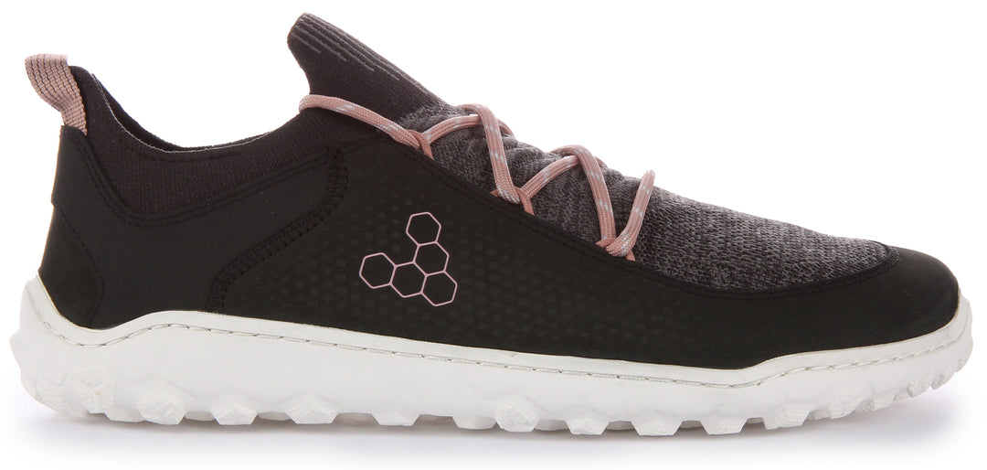 Vivobarefoot Tracker Decon Low FG2 Baskets de randonnée légères à lacets pour femmes en noir