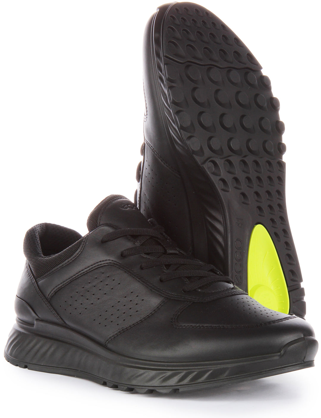 Ecco Exostride In Black For Men Waterproof Low Cut Gerotex Shoe