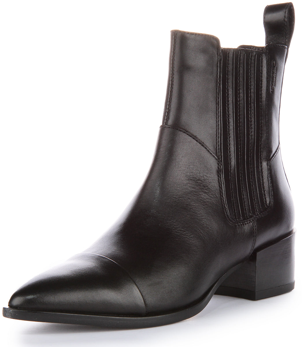 Vagabond amina chelsea 2025 boots espresso leather