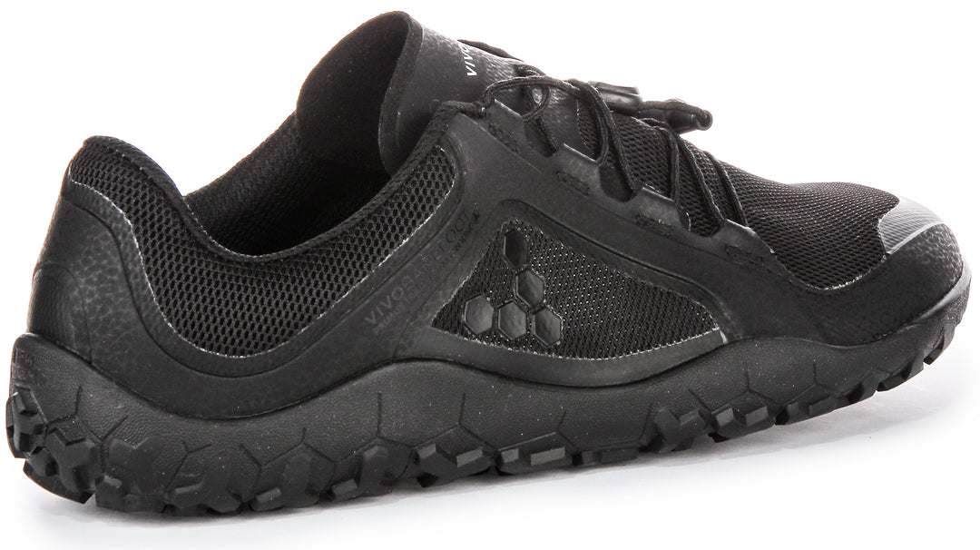 Vivobarefoot Primus Trail II FG Scarpe da trail running in rete da uomo in nero