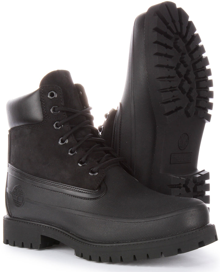 Timberland 6 inch Rubber Toe A5Quc In Black For Men