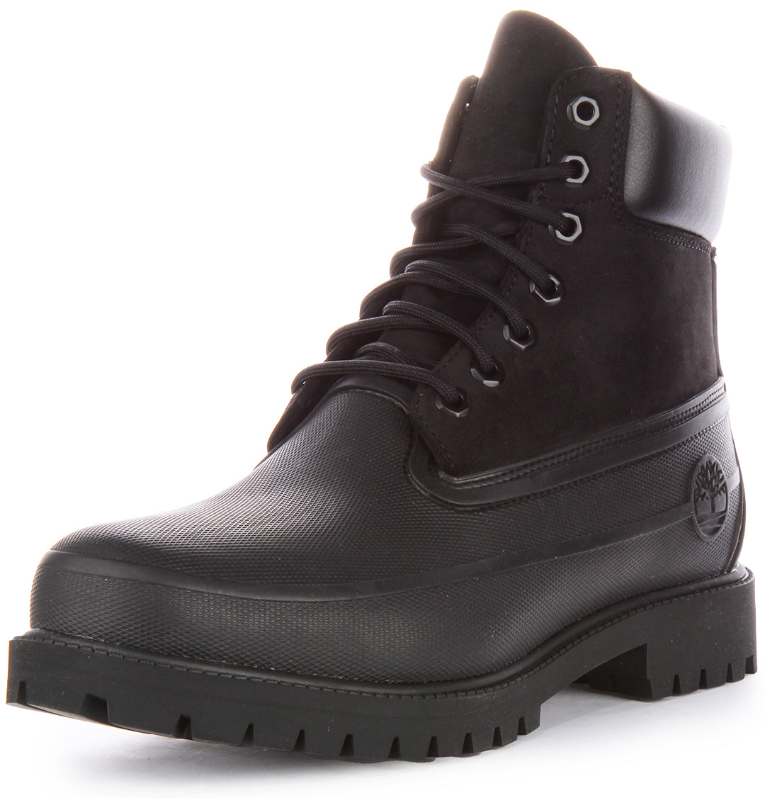 Timberland 6 inch Rubber Toe A5Quc In Black For Men