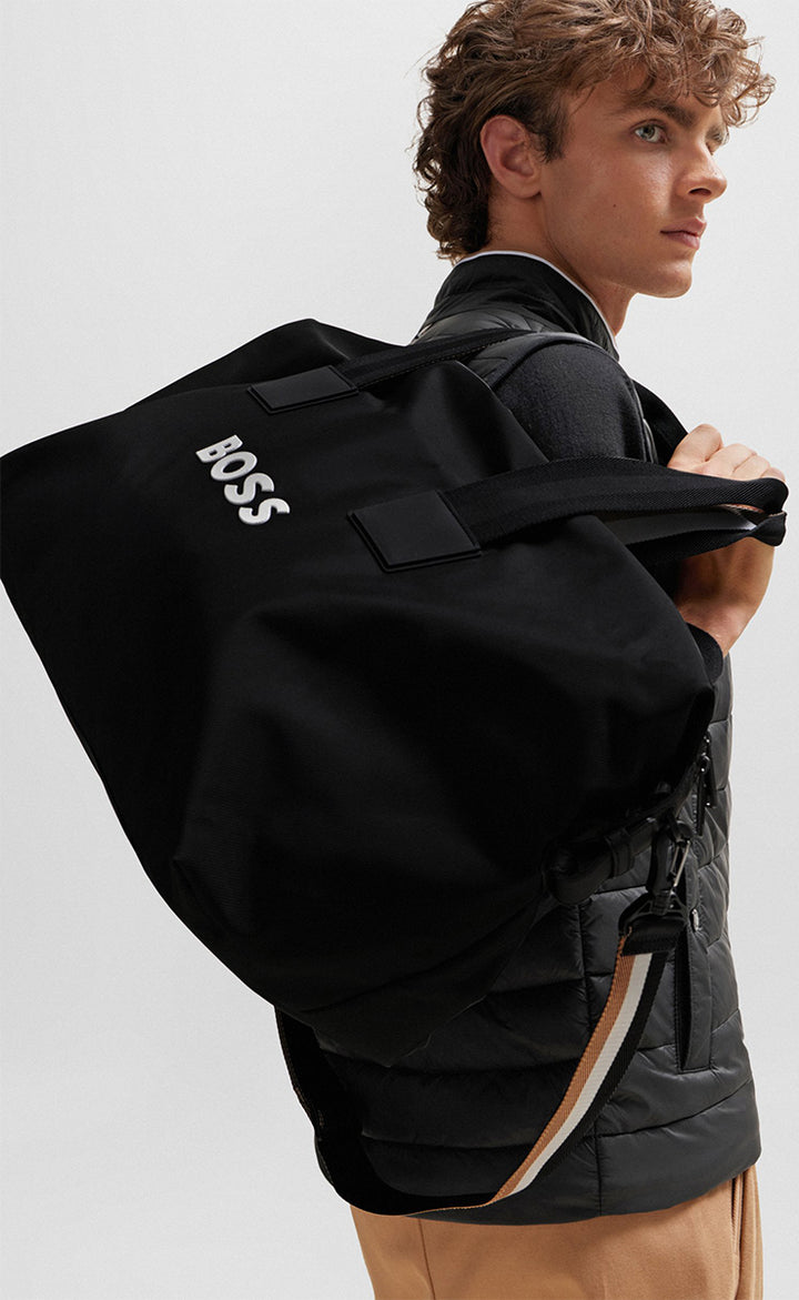 Borsa da uomo Boss Catch 3.0 Holdl in nero