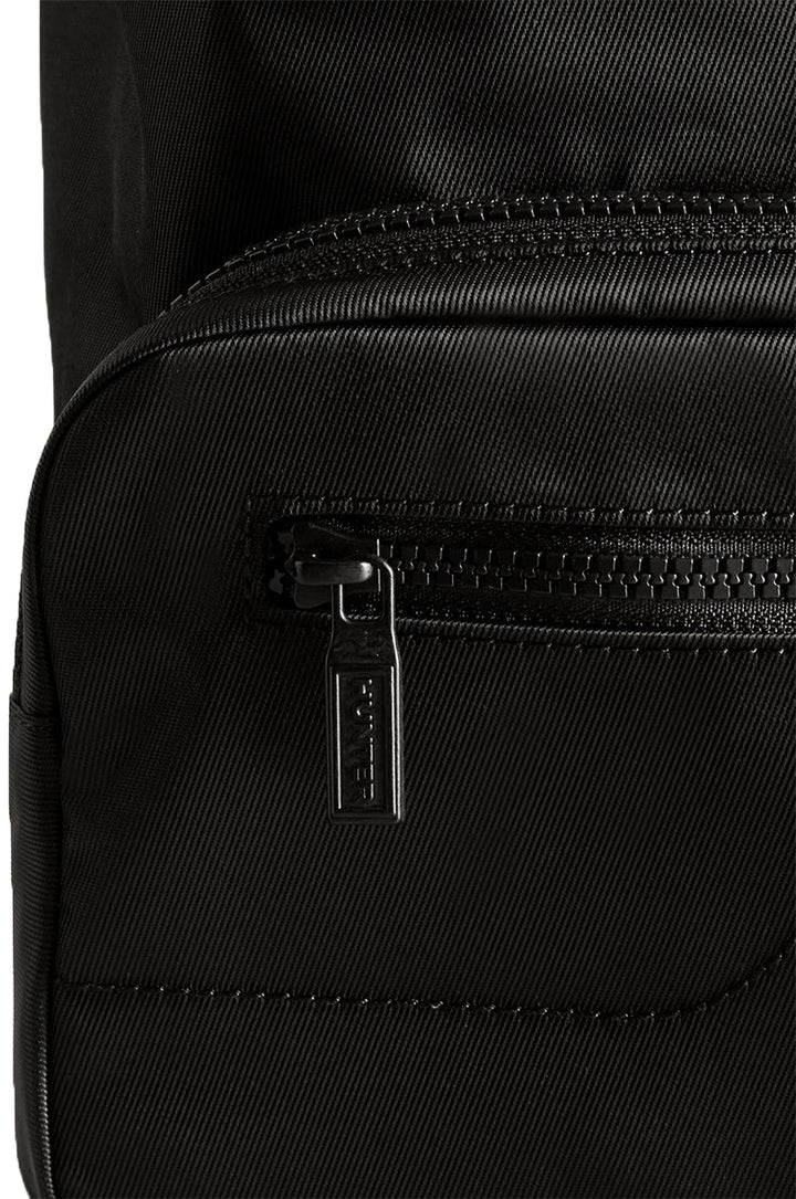 Hunter Nylon Pioneer M In Black Backpack