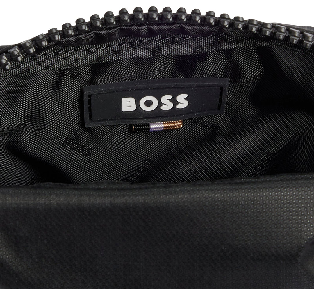 Borsa a tracolla da uomo Boss Bryant Cross in nero