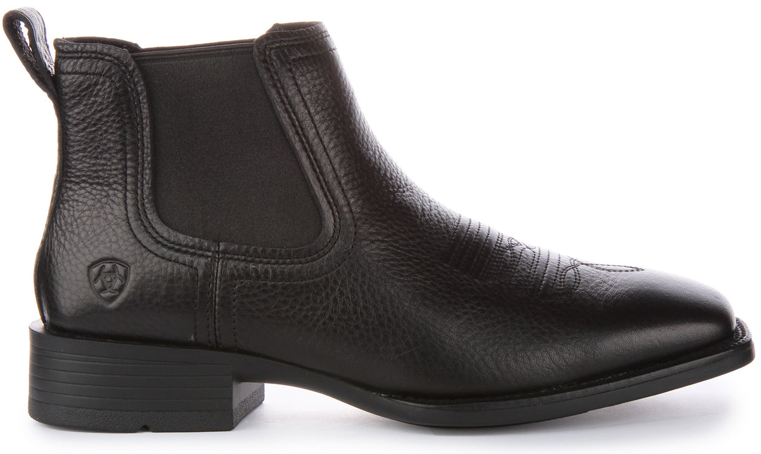 Ariat Booker Ultra Boots In Black For Men
