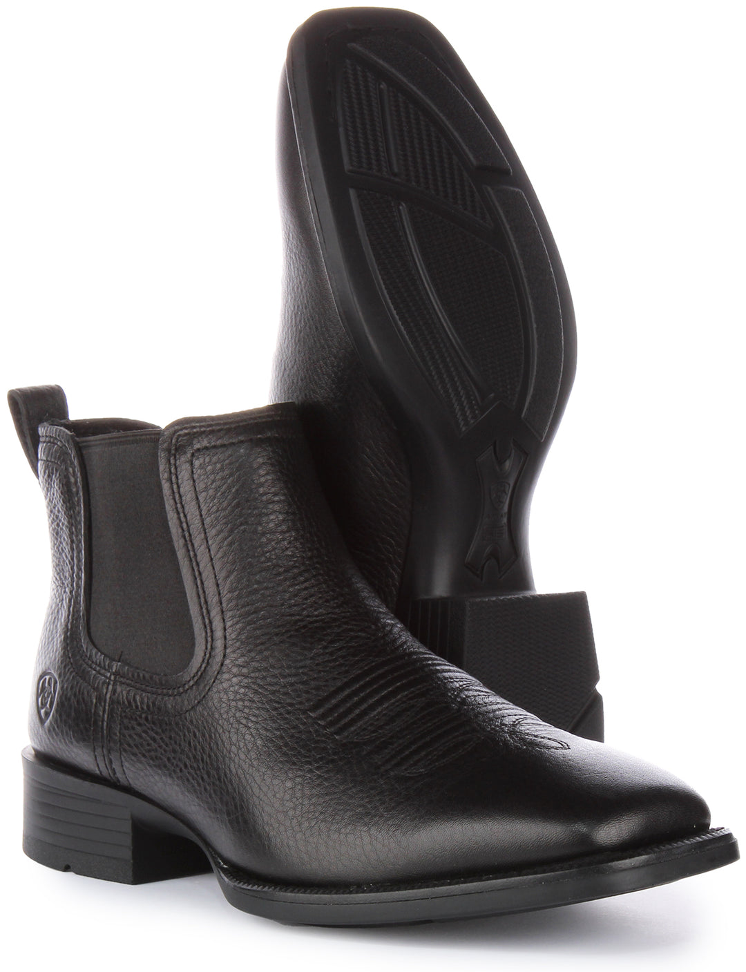 Ariat Booker Ultra Boots In Black For Men