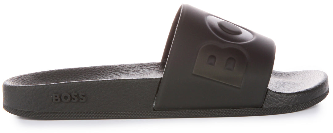 Boss Aryeh Slide In All Black For Men