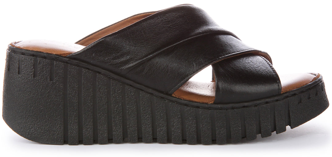 Justinreess England Camile Soft footbed In Black