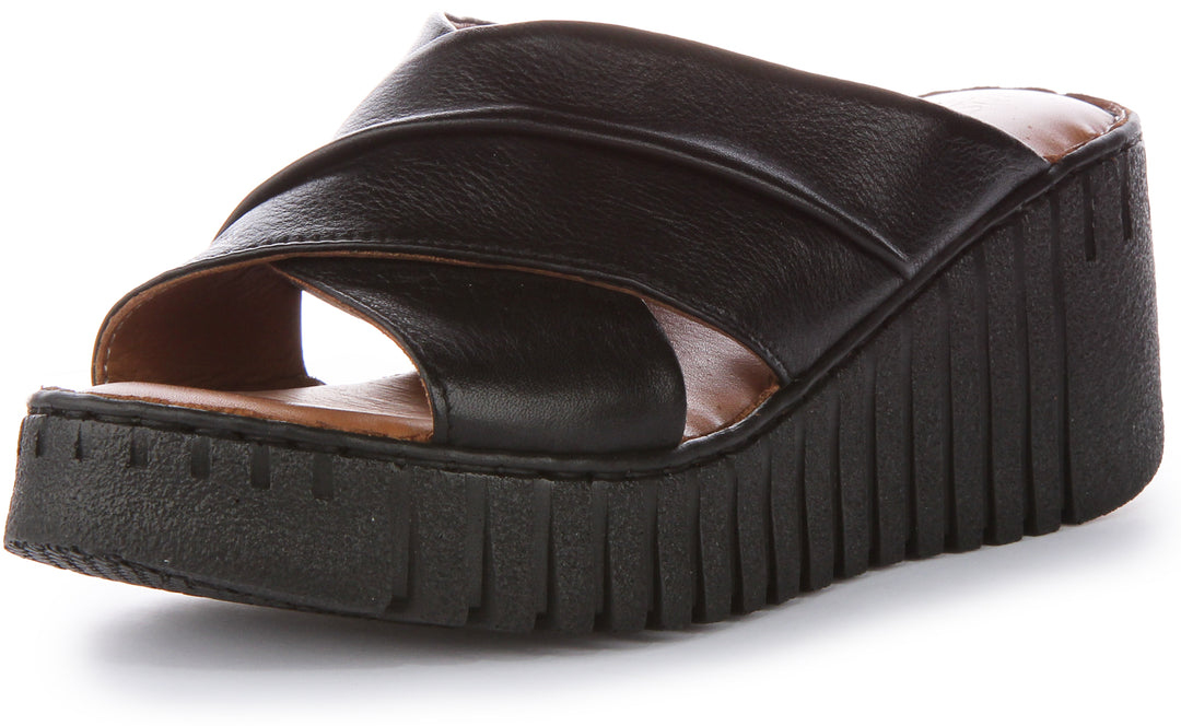 Justinreess England Camile Soft footbed In Black