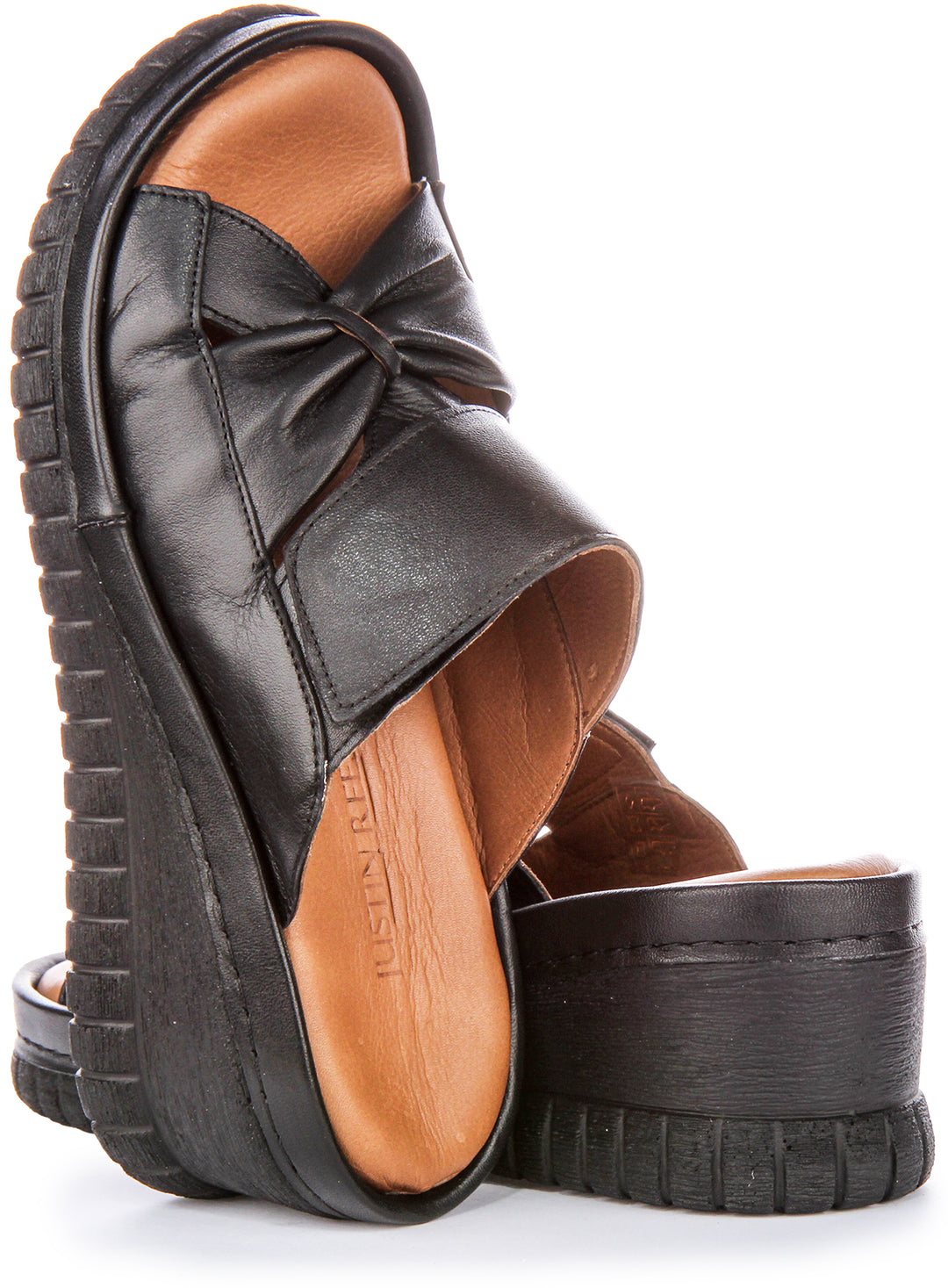 Justinreess England Sloane Soft Footbed In Black