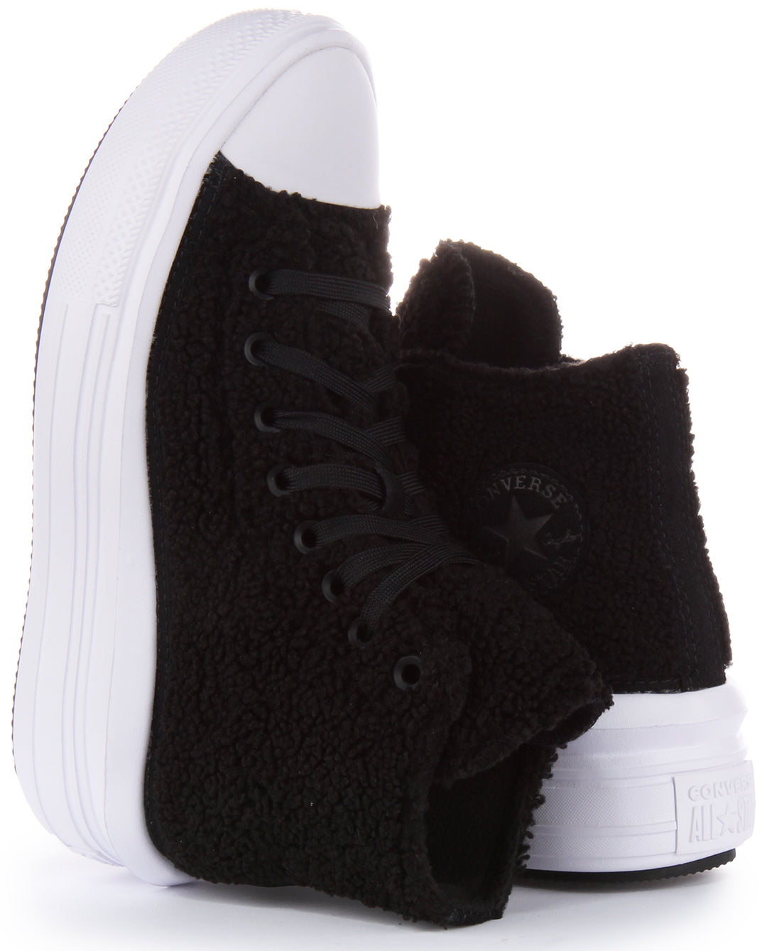 Converse All Star Move Sherpa A05518C In Black For Women