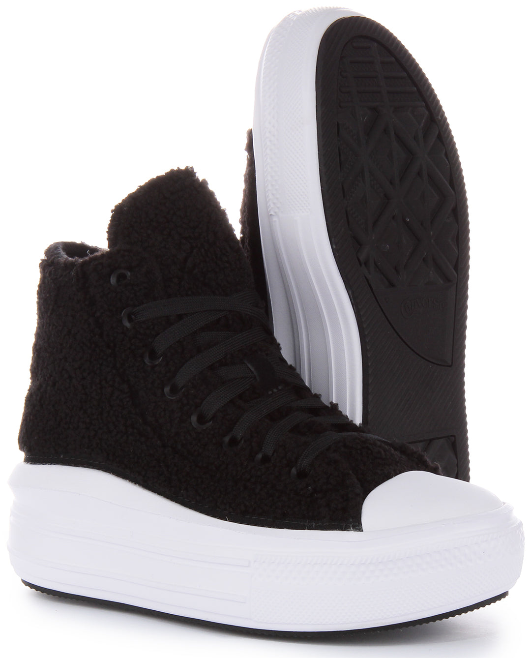 Converse All Star Move Sherpa A05518C In Black For Women