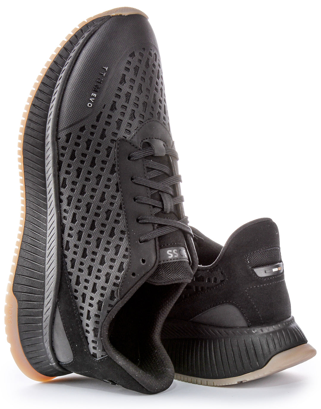 Boss Ttnm Evo Runner In Black For Men