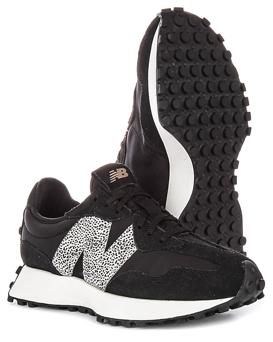 New Balance WS327PH In Black For Women 327 Black Trainers
