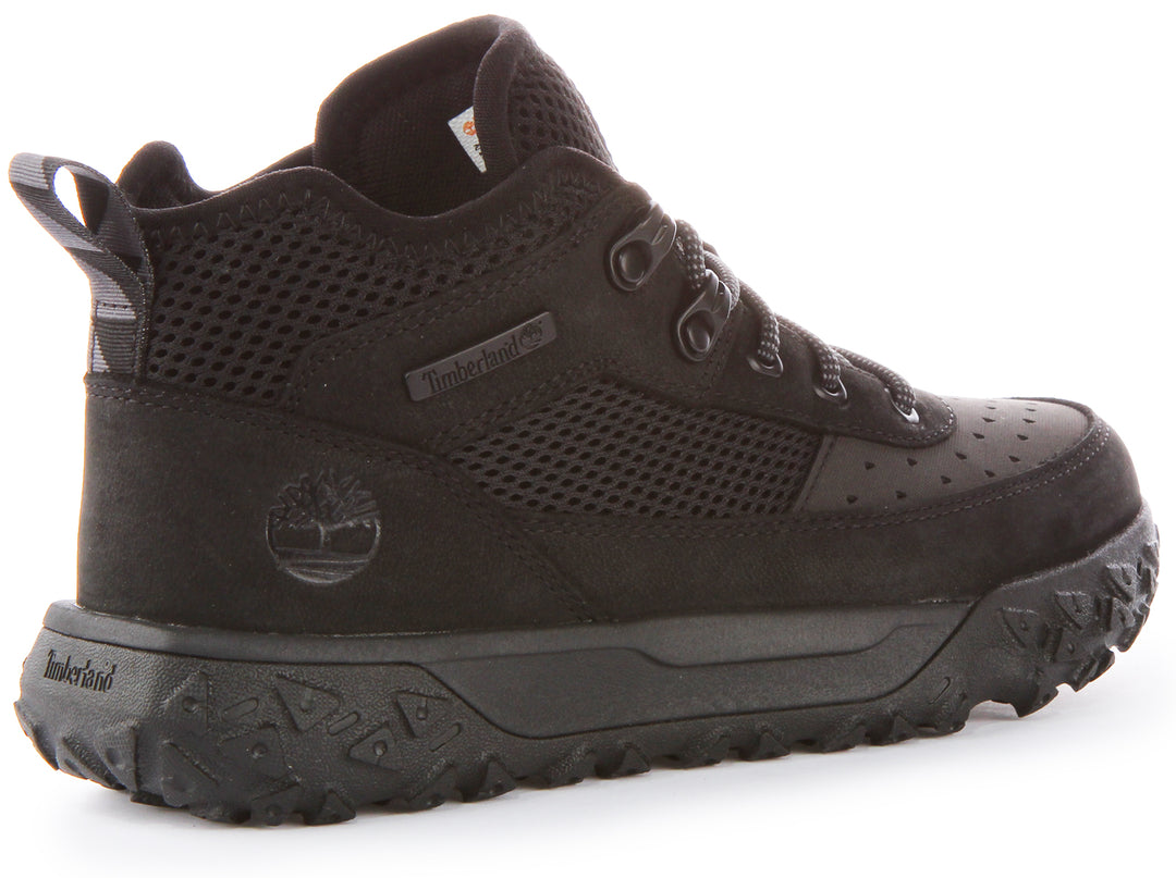 Timberland A66Qg Greenstride Motion In Black For Junior Hikers