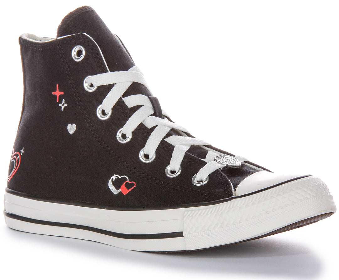 Converse Plataforma Converse X Corazon Rojo Bota Converse
