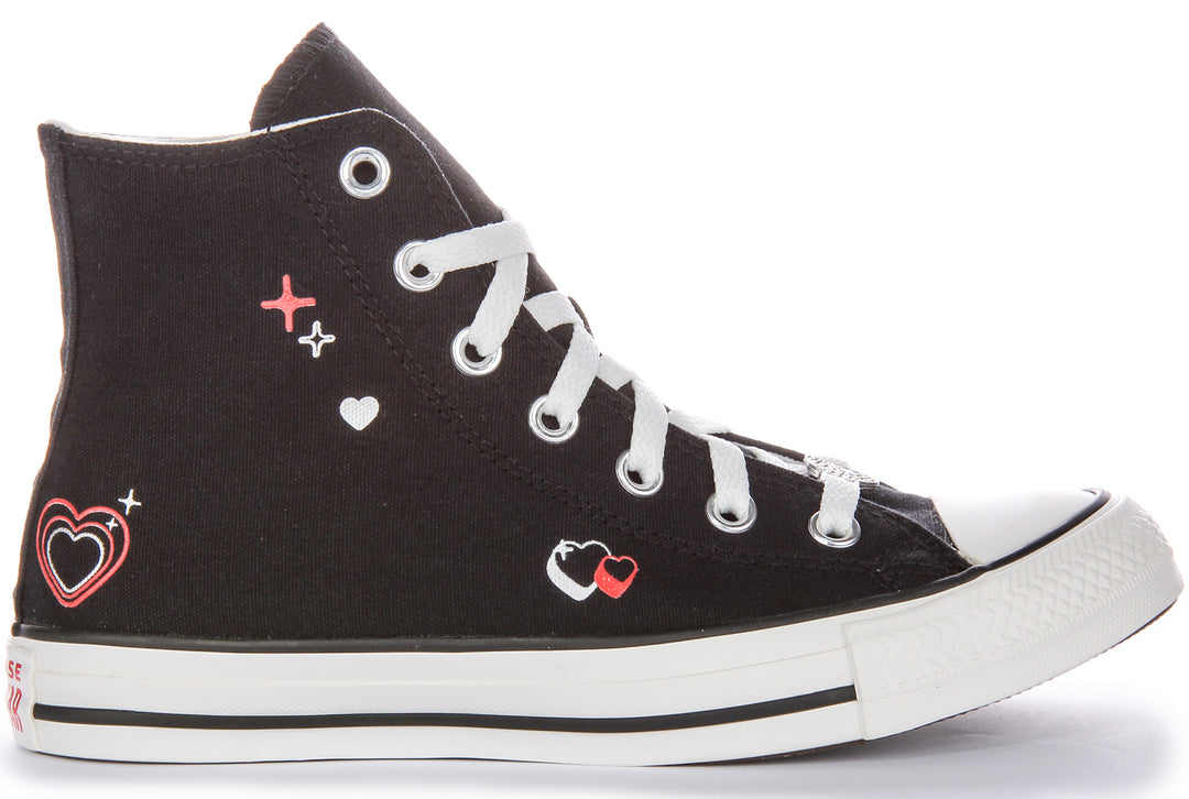 Converse Shoes Converse Negras Con Corazon Converse