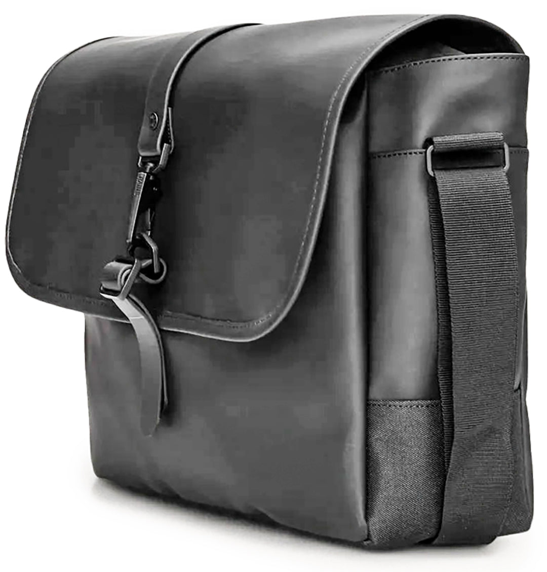 Rains Messenger Bag In Black
