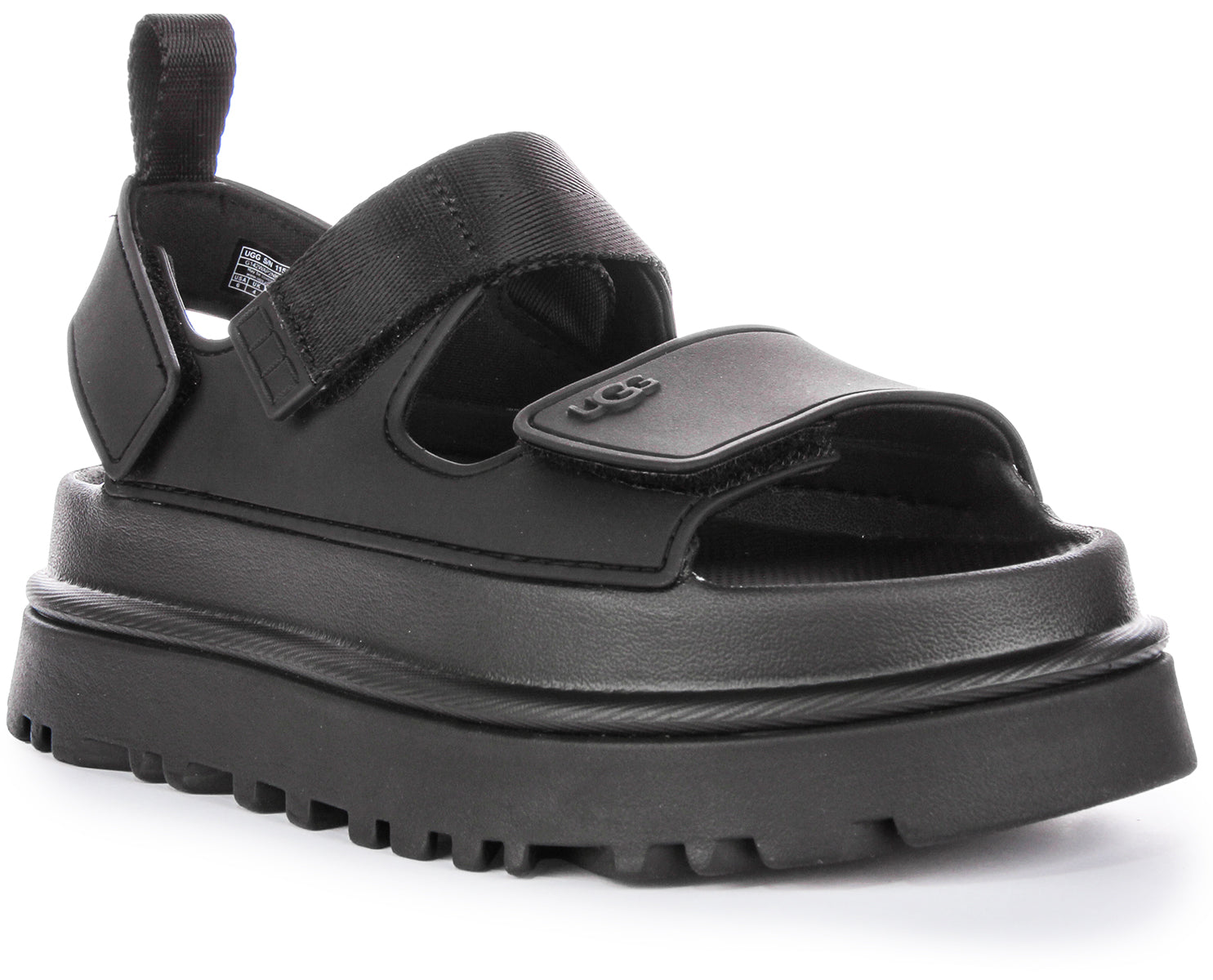 Ugg Australia Goldenglow In Black For Women | Platform Sandals